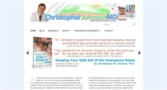 Desktop Screenshot of chrisjohnsonmd.com